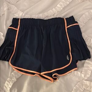 Free people Easy Tiger Shorts in navy and coral